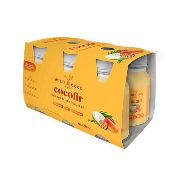 Wild & Coco Cocofir Mango Maracuja 6x 120 ml BIO