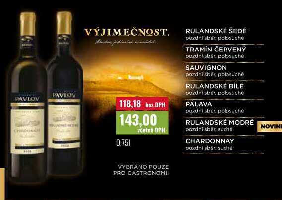 Vinařství Pavlov 0,75l