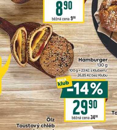 Hamburger 130 g