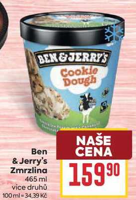 Ben & Jerry's Zmrzlina 465 ml