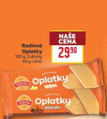 Rodinné Oplatky 130 g