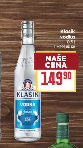 Klasik vodka 0,5l