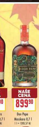 Don Papa Masskara 0,7l