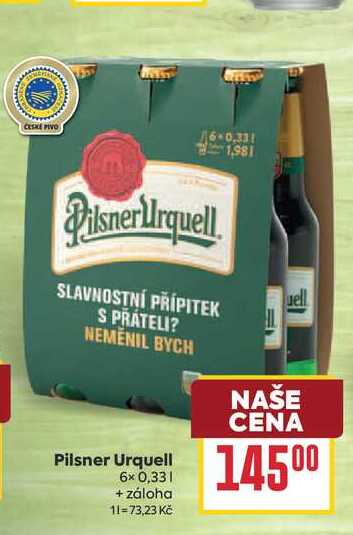 Pilsner Urquell 6x 0,33l