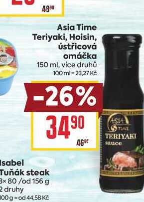 Asia Time Teriyaki, Hoisin, ústřicová omáčka 150 ml