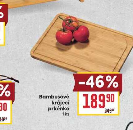 Bambusové krájecí prkénko 1ks