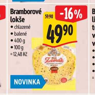 Bramborové lokše 400 g