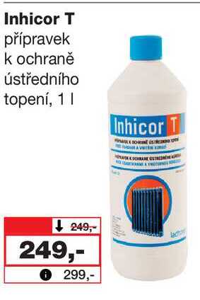 Inhicor T přípravek k ochraně ústředního topení, 1l