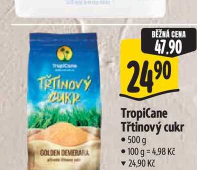  TropiCane Třtinový cukr  500 g  