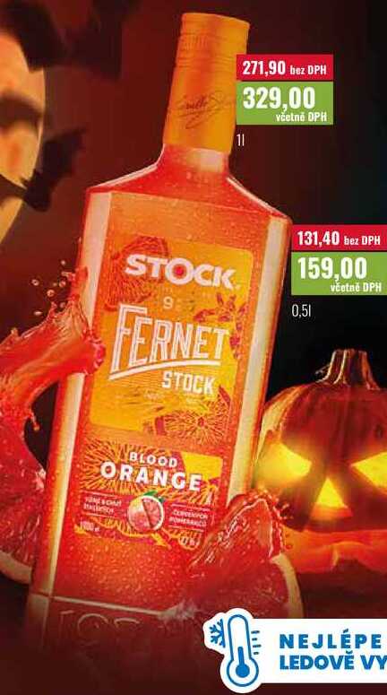 FERNET STOCK ORANGE 0,5l, 1l