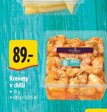 Krevety v chilli 70 g