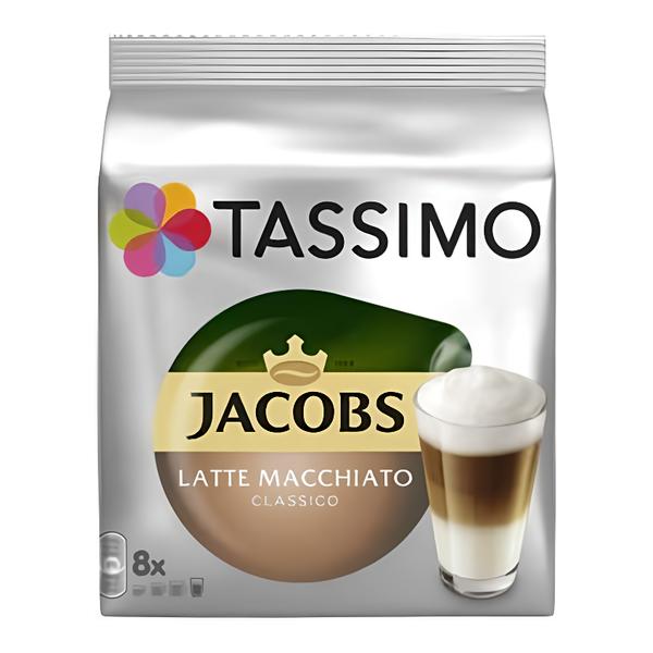 Tassimo Jacobs Latte Macchiato Classico kapsle (8+8 ks)