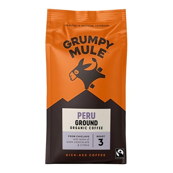 Grumpy Mule BIO Peru SCA 84 mletá káva Arabica