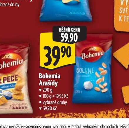 Bohemia Arašídy 200 g