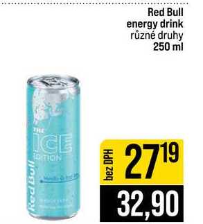 Red Bull energy drink různé druhy 250 ml