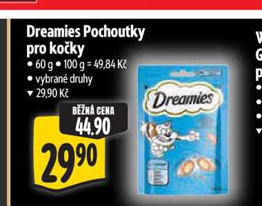 Dreamies Pochoutky pro kočky 60 g