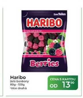 Haribo želé bonbony 80g