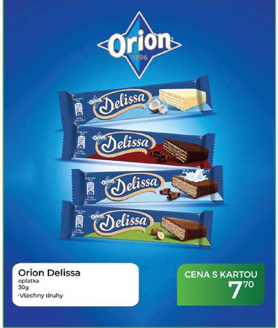 Orion Delissa oplatka 30g