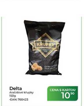 Delta Arašidové křupky 150g