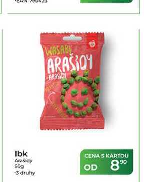 lbk Arašídy 50g