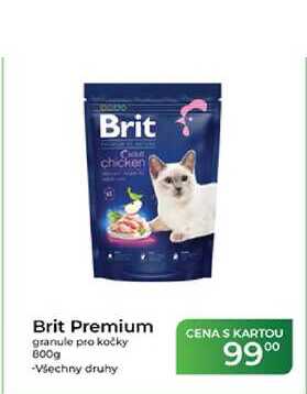 Brit Premium granule pro kočky 800g