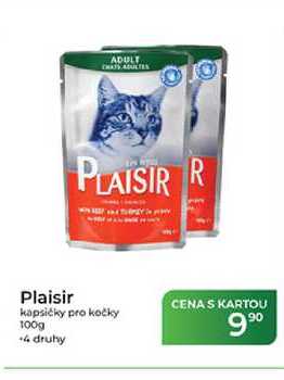 Plaisir kapsičky pro kočky 100g