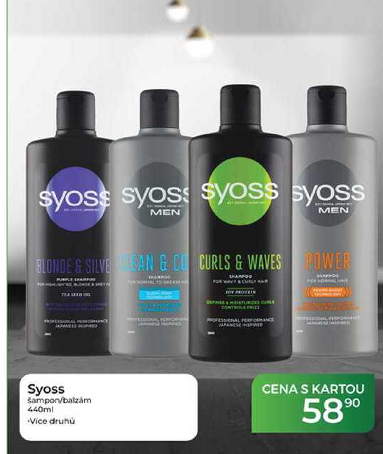 Syoss šampon/balzám 440ml
