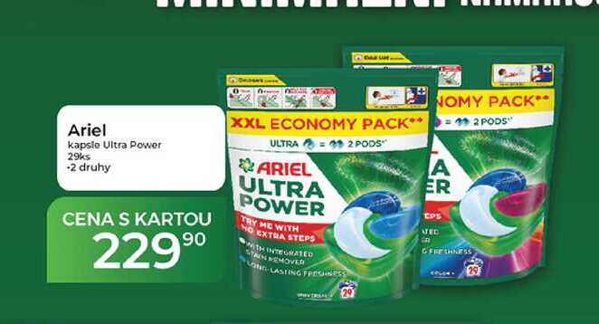 Ariel kapsle Ultra Power 29ks