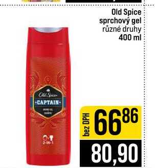 Old Spice sprchový gel různé druhy 400 ml