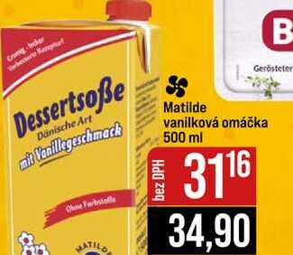 Matilde vanilková omáčka 500 ml 