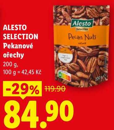 ALESTO SELECTION Pekanové ořechy, 200 g
