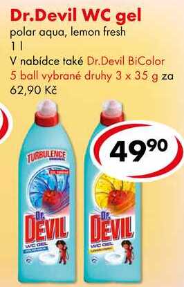 Dr.Devil WC gel, 1 l