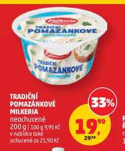 TRADIČNÍ POMAZÁNKOVÉ MILKERIA neochucené, 200 g