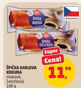 ŠPIČKA KARLOVA KORUNA maková, 100 g
