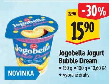 Jogobella Jogurt Bubble Dream, 150 g