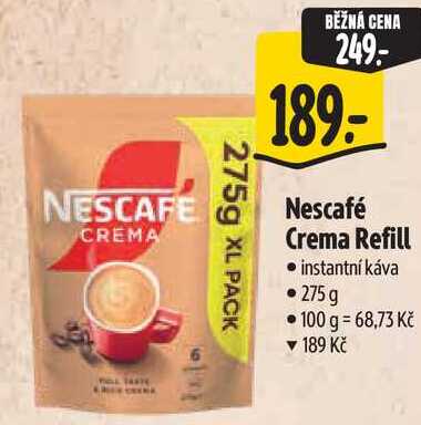 Nescafé Crema Refill, 275 g