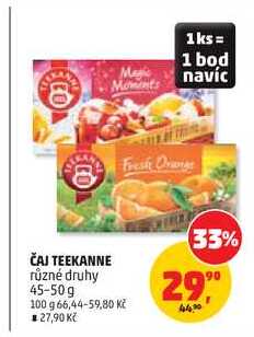 TEEKANNE různé druhy 45-50 g