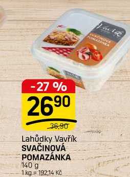 SVAČINOVÁ POMAZÁNKA 140 g