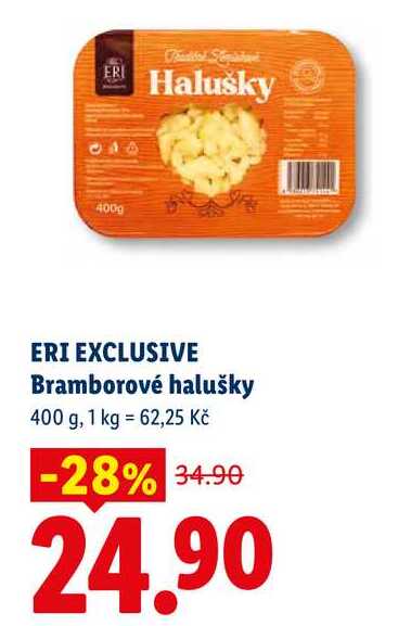 ERI EXCLUSIVE Bramborové halušky, 400 g,