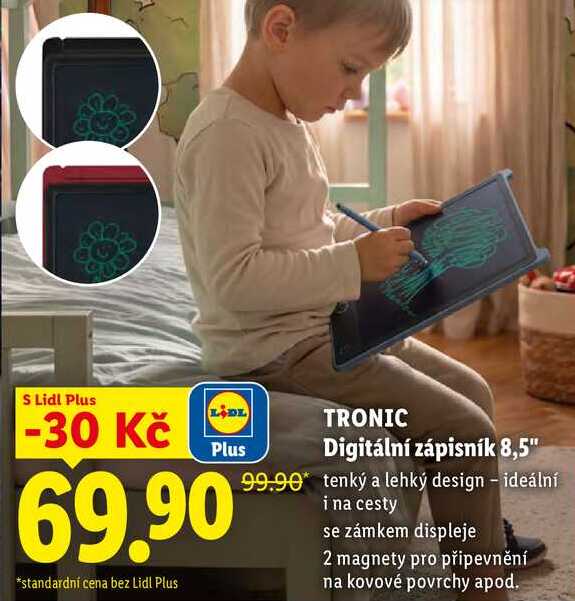TRONIC Digitální zápisník 8,5"