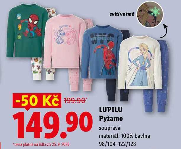 LUPILU Pyžamo, souprava