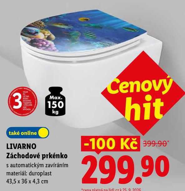 LIVARNO Záchodové prkénko