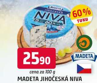 MADETA JIHOČESKÁ NIVA 100g