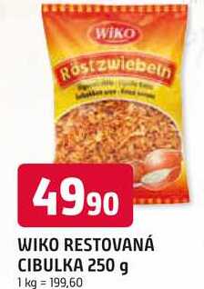WIKO RESTOVANÁ CIBULKA 250 g