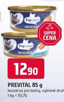 PREVITAL 85 g konzerva pro kočky
