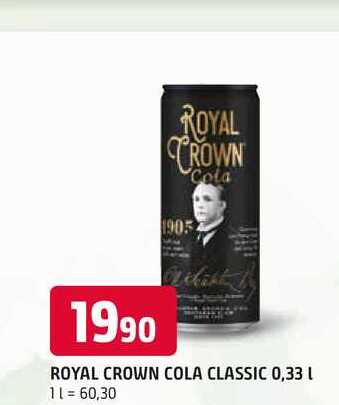 ROYAL CROWN COLA CLASSIC 0,33l