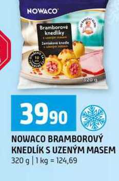 NOWACO BRAMBOROVÝ KNEDLÍK S UZENÝM MASEM 320 g