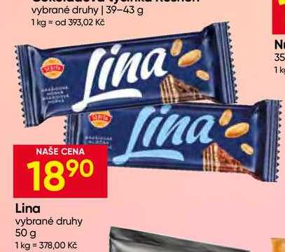 Lina vybrané druhy 50 g