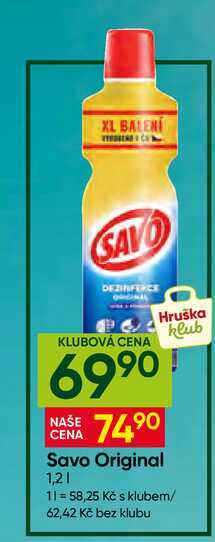 Savo Original 1,2l
