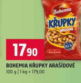 BOHEMIA KRUPKY ARAŠÍDOVÉ 100 g